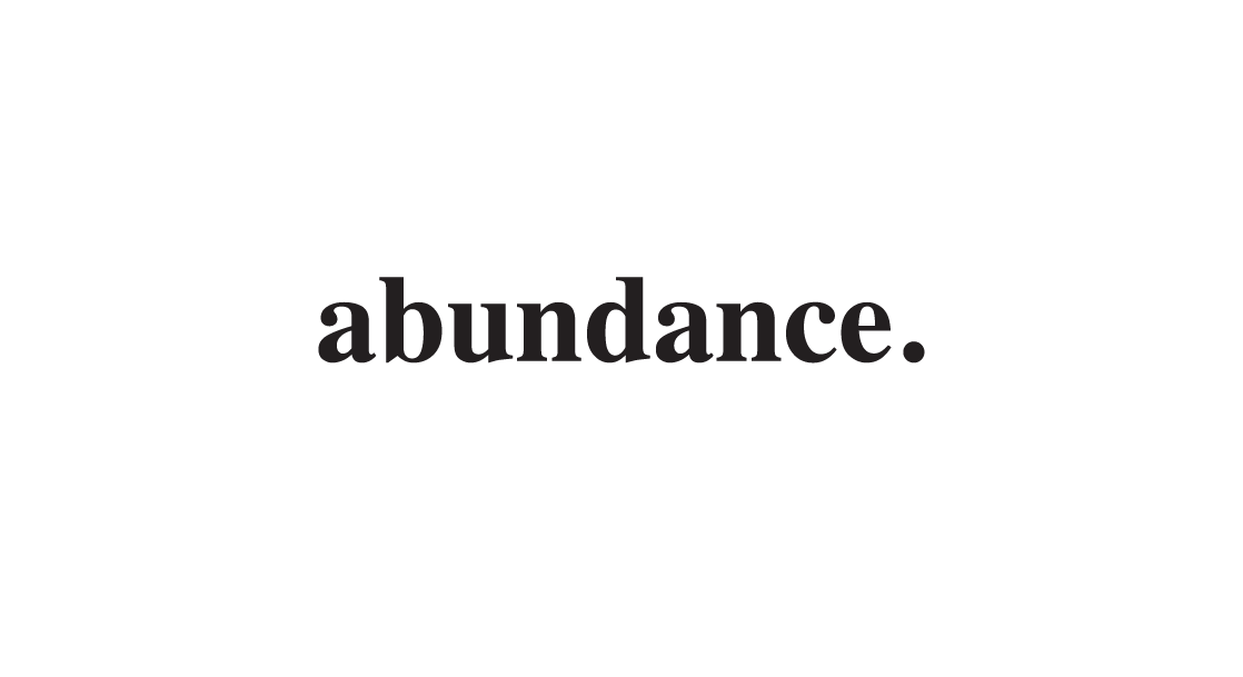 abundance sticker – mirrormerch