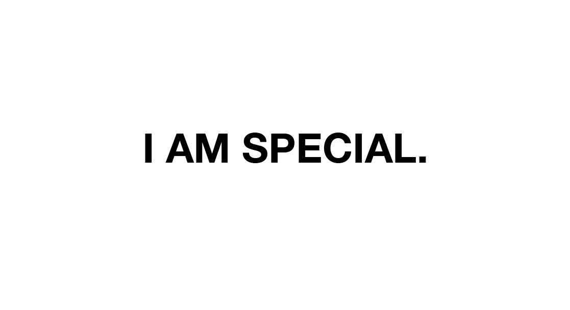 I am special sticker – mirrormerch